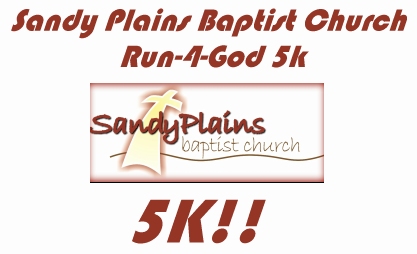 Click me!
Sandy Plains Baptist Church Run-4-God 5k